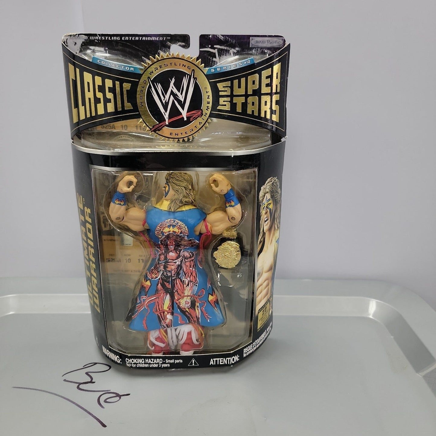 WWE Classic Superstars WWE Classic Superstars Ultimate Warrior Backside