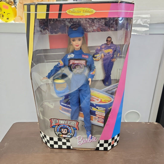 50th Anniversary NASCAR Barbie Doll