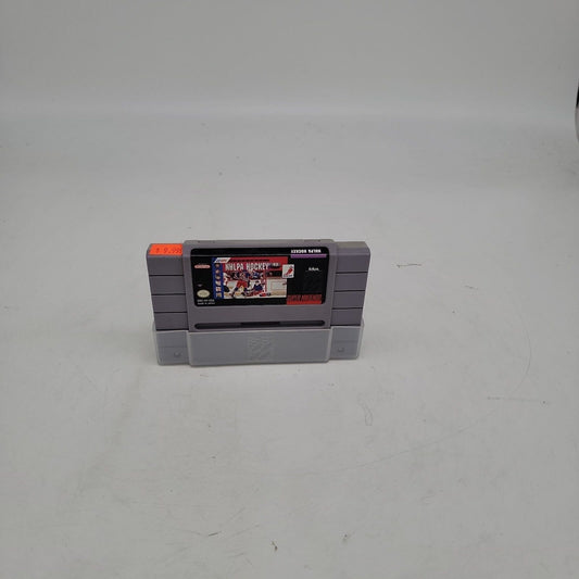 NHLPA Hockey SNES Game