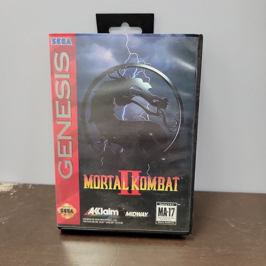 Mortal Kombat II Sega Genesis Game